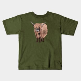 Highland Cow Kids T-Shirt